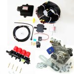 Комплект ГБО 4 поколения Stag 200 GoFast+Tomasetto Alaska+Valtek 3 Ом, 4 цил. Подкапотная часть Комплект ГБО 4 поколения Stag 200 GoFast+Tomasetto Alaska+Valtek 3 Ом, 4 цил. По